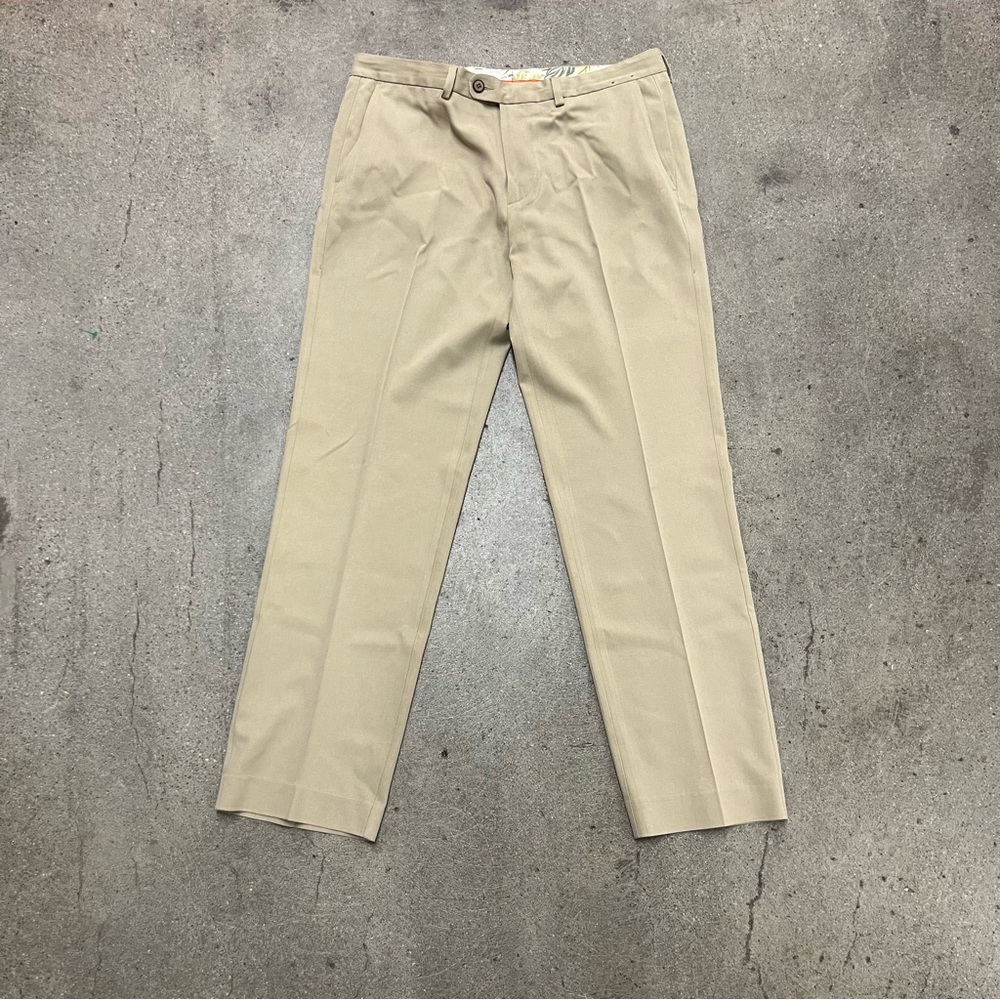 Tommy Bahama Pleated Silk Trousers (35 x 32)